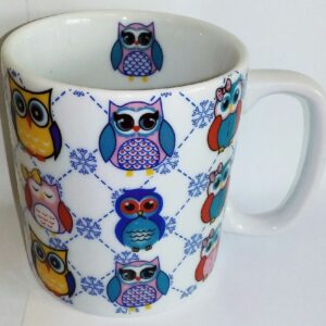 CANECA 300 ML CORUJAS VARIADAS