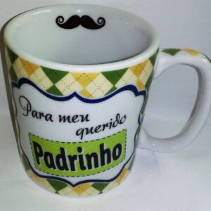 CANECA CHOCOLATE 300 ML - QUERIDO PADRINHO